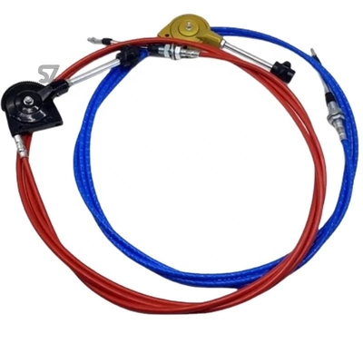 Construction Works Essential Throttle Cable for Excavator Parts Modified Manual Carter Hitachi Daewoo Hyundai Kobelco