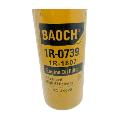 Excavator Construction Machinery Engine Parts Lube Oil Filter 1R-1807 1R1807