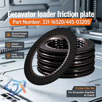 Brake Disc Friction Plate 445/03205 445/12307 445/30011 for JCB Backhoe Loader 2CX 3C-2WD