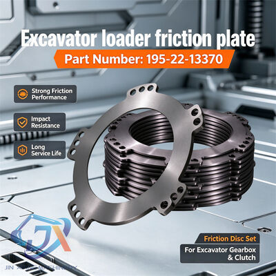 Friction Plate 195-22-13370 Friction Disc FM7370MP Automatic Transmission Friction for Komatsu D375A-3 D355A Bulldozer Star zebra