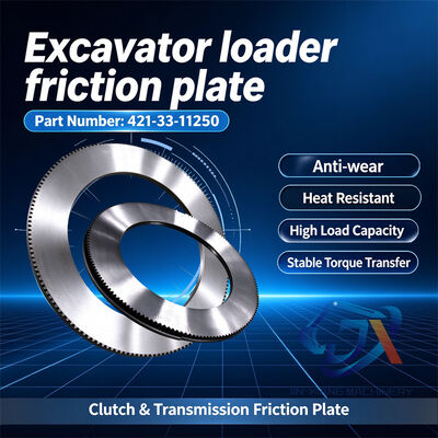 Excavator 421-33-11250 Clutch Plate, Compatible with Komatsu WA420-1 and WA470-1 Construction Machinery Parts 4213311250