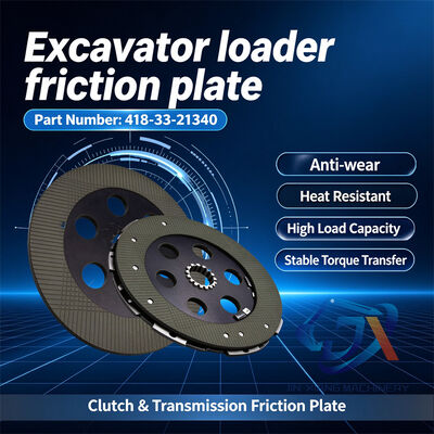 418-33-21340 Brake Disc Clutch Final Drive 4183321340 Friction Disc for Komatsu Wheel Loader WA250-3 WA300L-3 WA320-6