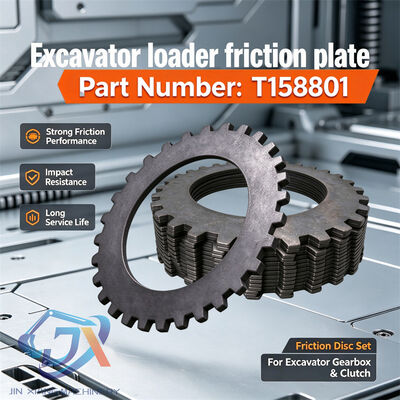STAR ZEBRA T158801 DISC INTERMEDIATE T164626 FRICTION DISC FITS for 210LE 310E 310G 410E 410G 485E Construction Machinery Parts