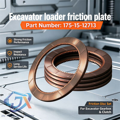 STAR ZEBRA Transmission Steering Clutch Friction Disc 175-15-12713 for Shantui Sd22 D85 for D155A D85 D85E D85P Construction Machinery Parts Excavator