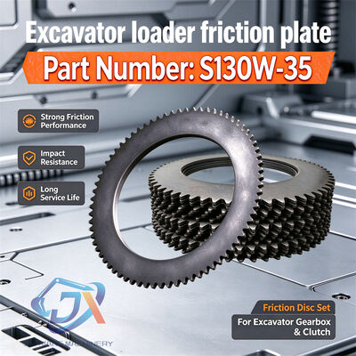 STAR ZABRA Factory 0501314381 0501.314.381 Clutch Disc S130W DH130W R1300W R130W Wheel Excavator Parts
