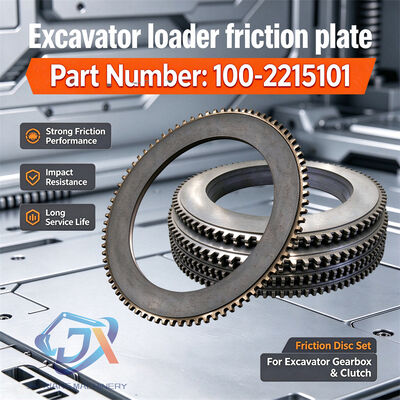 STAR ZABRA 100-22-15101 Friction Disc 1002215101 160mm 76t for Komatsu D20A D21A D21P D20P D20PL D20Q D20S Bulldozer