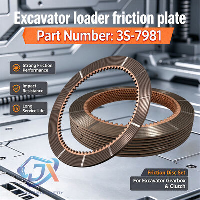 STAR ZABRA TRACTOR 3S-7981 3S7981 DISC ASSEM 0.65KG for 528B 530B 769C 772B 773B 773D 773E 773F 773G CONSTRUCTION MACHINERY PARTS