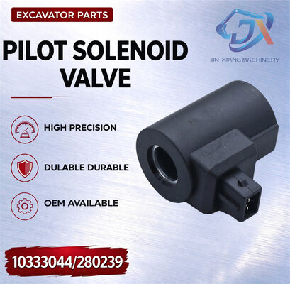 STAR ZABRA 280239 10333044 Excavator and Bulldozer Parts: Liebherr 922/924/944D Hydraulic pilot Solenoid Valve Coil 16mm*53mm 17w