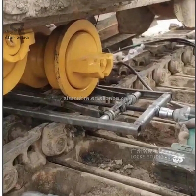 Excavator Chassis Change Bulldozer Supporting Wheel Installation Shelf Bracket Repair Tool Jack for Improved Performance