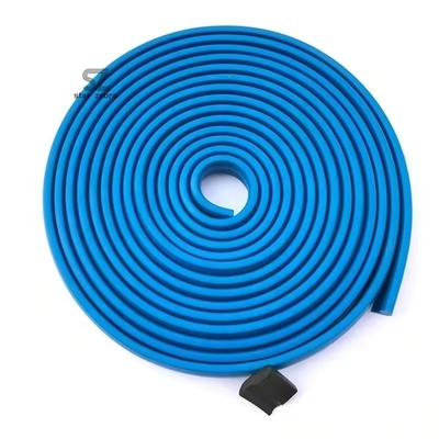 Black Excavator Turntable Swing Bearing Sealing Rubber Strips for Heavy-Duty Machinery