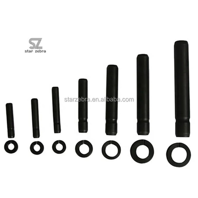 Black Alloy Steel Excavator Spare Parts Bucket Teeth Pins and Retainers for Optimal Performance