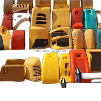 Construction Works Excavator Engine Cover with Rear Cover Battery Fuel Tank and Side Cover