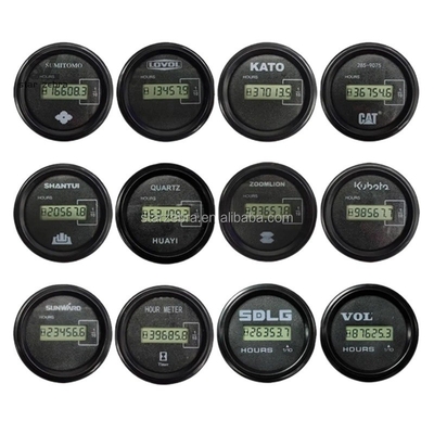 Universal Excavator Timer for Machinery Repair Shops Doosan Sany Carter XCMG Remote Hour Meter Regulator