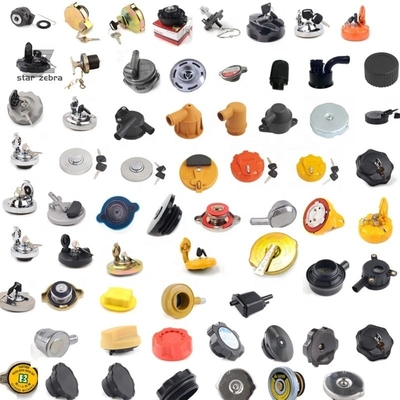 Radiator Cap for Excavator Waste Cover Water Tank Cover and Hydraulic Oil Tank Accessories