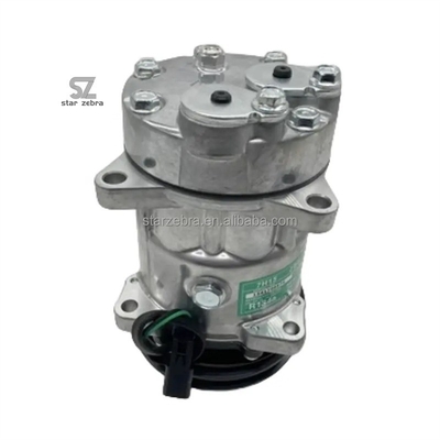 EC 210 Excavator Spare Parts 24V Air Conditioning Compressor for Building Material Shops Benefit