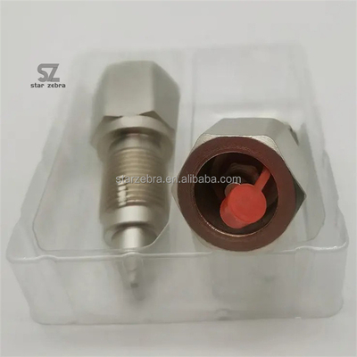 Durable R210-9 R220-9 R220LC-9S Excavator Track Adjuster Grease Valve Fitting For Your Excavator Needs