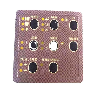 After Service Online support High Guarantee CAT E312 E320 Excavator Monitor Display Panel Surface Sticker