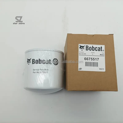 Bobcat Excavator Diesel Filter Element Oil Filter for Manufacturing Plant Construction Machinery Parts