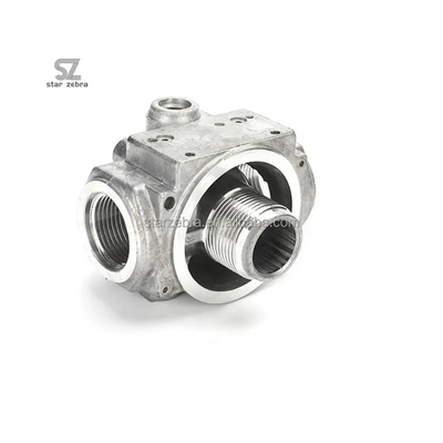 High Guarantee 1G8878 E312D 320D 323D 336D Excavator Parts Hydraulic Oil Filter Head for Heavy Duty Construction Machinery