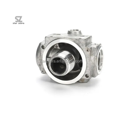 High Guarantee 1G8878 E312D 320D 323D 336D Excavator Parts Hydraulic Oil Filter Head for Heavy Duty Construction Machinery