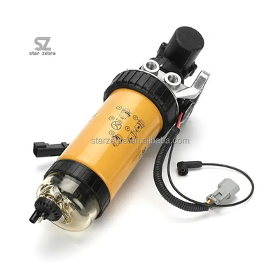 JCB 228-9129 Diesel Fuel Filter Oil Water Separator Assembly 361-9554 With Fuel Pump for Optimal Engine Performance
