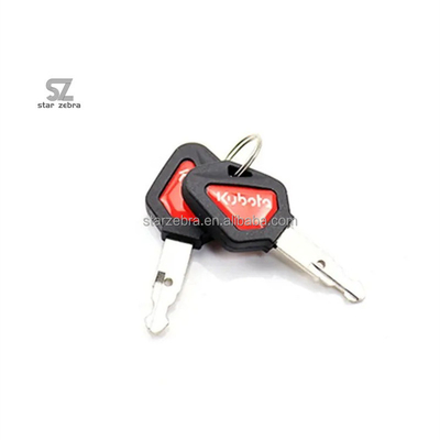 After Online Support KUBOTA Excavator Keys 15 20 30 151 155 161 163 Ignition Door Opening Start Key Chain for Car Model