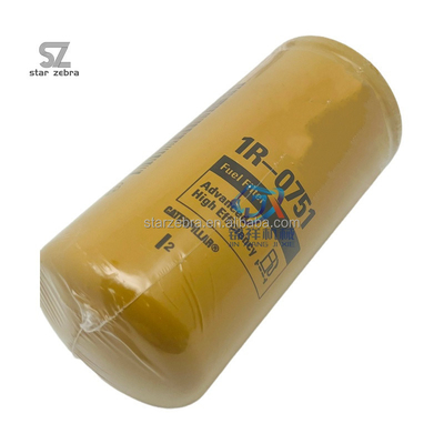 1R-0750 Fuel Filter for Excavator Engine in Durable Construction Machinery Parts