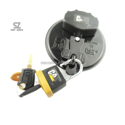 CAT Fuel Cap Padlock for E320D 312 315 329D 330C 325C 345D 349GC Diesel Tank Cover Anti-theft Lock Anti-theft Design