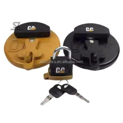 CAT Fuel Cap Padlock for E320D 312 315 329D 330C 325C 345D 349GC Diesel Tank Cover Anti-theft Lock Anti-theft Design