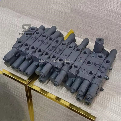 Solidified paper Yanmar 30 35 40 distribution valve multi-way valve main control valve hydraulic oil distributor assembly