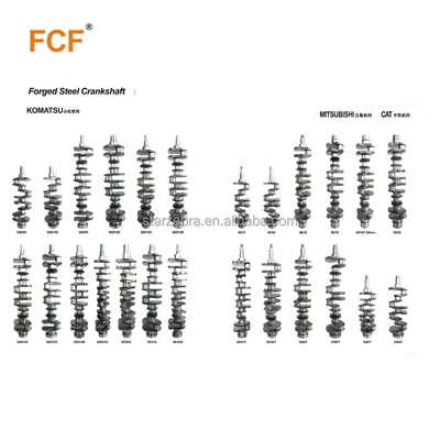 OEM Standard Engine Code For ISUZU NKR NHR 4JB1T 2.8L 2006-2014 Crankshaft for Non-turbo Diesel Kobelco Excavator