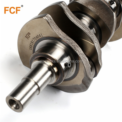 Manufacturing Plant FCF DCT Forged Steel Crankshaft for PC150-1/PC200-1/PC220-1 6136-31-1010 6D105 Engine Crankshaft