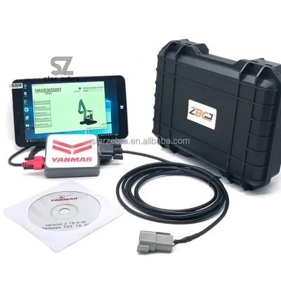 Advanced Technology Excavator Diagnostic Adapter for Construction Works Kobelco Komatsu Hitachi Doosan Yanmar