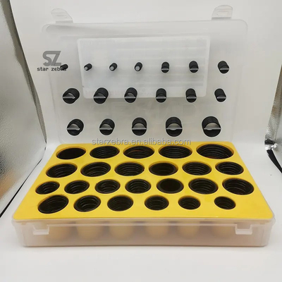Retail and After Service Online support 656 PCS Rubber GIANT O Ring Kit Box For Excavator