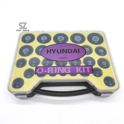 Hyundai Machine Model All Types of Excavator Repair Oil Seal Rubber O-Ring Kit for Construction Works