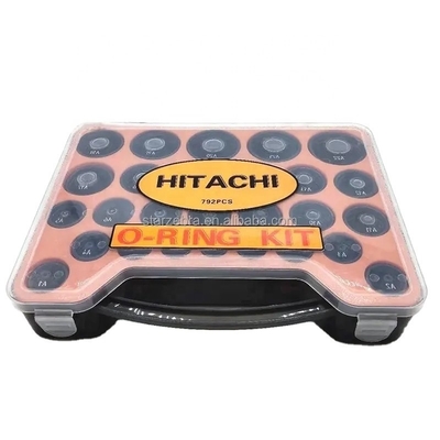 792PCS Rubber GIANT O Ring Kit Box For HITACHI Excavator for Long-Lasting Performance