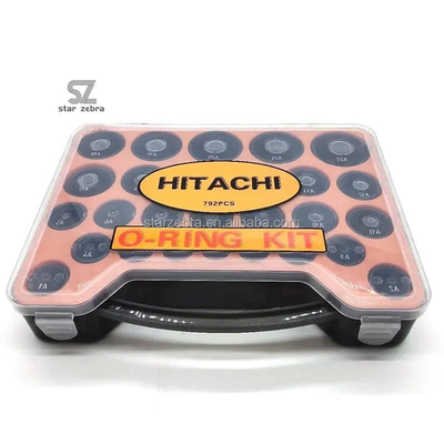 792PCS Rubber GIANT O Ring Kit Box For HITACHI Excavator for Long-Lasting Performance