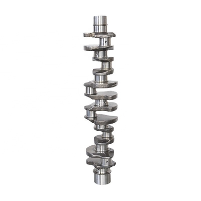 ME130937 Forged Steel Crankshaft for 6D16T Engine at Machinery Repair Shops