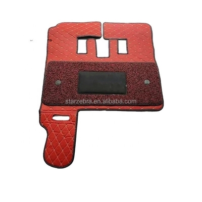 Customized Black/Red E320GC Excavator Cabin Foot Mat for Maximum Comfort and Protection