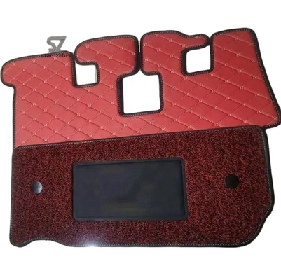 E320 E312 Excavator Rubber Parts Cab Foot Mat Cabin Floor Mats in Black/Red PU for Your Benefit