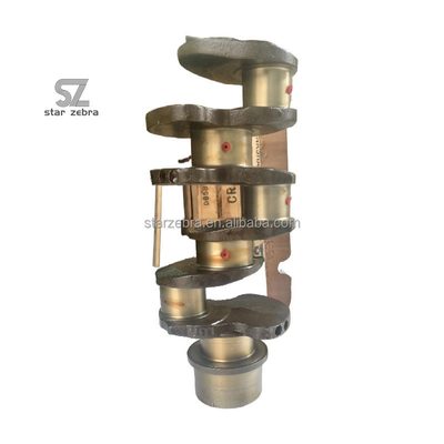 Crankshaft 6131-32-1101 6131-32-1100 FCF DCT Forged steel 4D105-3 Suitable For Komatsu Engine Parts Weight KG 43