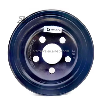 High Guarantee Black Round Steel Belt Pulley for High Excavator EC380 EC480 Engine Parts 20524754