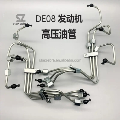 High Pressure Oil Pipe for Doosan Daewoo DX150 DX215 DX260LC DX300 DE08 Engine Unleash Your Engine's Potential