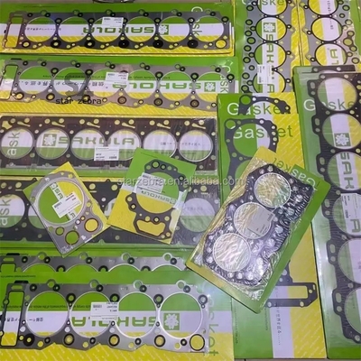 Professional and Customizable Excavator Engine Overhaul Package Four Matching Piston Steel Tile Cylinder Gasket Parts