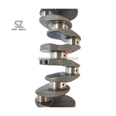 Machinery Repair Shops SK75 ZX55 Engine Crankshaft 4LE1 4LE2 Cylinder Head Cylinder Block FCF DCT Forged Steel Crankshaft