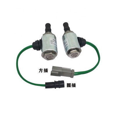 Supply 186-1526 186-1525 3E-6269 CAT Tractor 24V Solenoid Valve for High Guarantee CAT 120H 140H 160H Excavator Parts