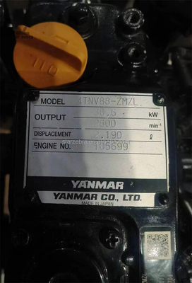 YANMAR 4TNV88 YANMAR 4TNV88-ZMZL TADA Diesel Engine Assembly with Electronic Fuel Injection EFI 18000 CODA