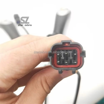 3 Button Joystick Handle for Excavator Spare Parts in Machinery Repair Shops Wood Grabber