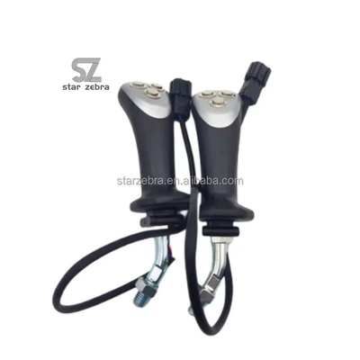 3 Button Joystick Handle for Excavator Spare Parts in Machinery Repair Shops Wood Grabber