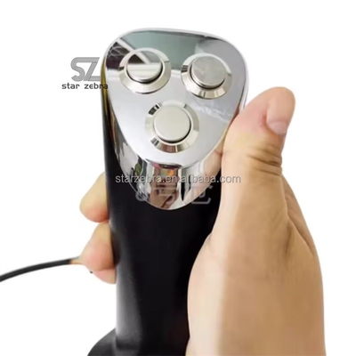 3 Button Joystick Handle for Excavator Spare Parts in Machinery Repair Shops Wood Grabber